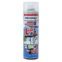 Спрей уплътняващ Decorex за спиране на течове  0.396 кг, безцветен, Leak Fix