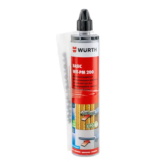 Химически анкер Wurth  300 мл, WIT-PM 200