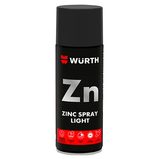 Спрей Wurth технически цинков 0.4 л, Black Edition