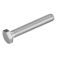 Болт с шестостенна глава K&J Fastener цяла резба поцинкован  M16x120 мм, SW 24, 2 мм, клас 6.8, DIN 558
