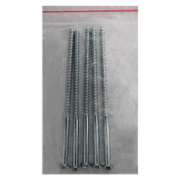 Винт за дърво Valenta с шестостенна глава поцинкован  8x180 мм, SW 13, 5 бр./опак., DIN 571 - product - 007 TGK 901