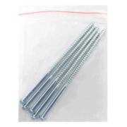 Винт за дърво Valenta с шестостенна глава поцинкован  8x200 мм, SW 13, 5 бр./опак., DIN 571 - product - 007 TGK 902