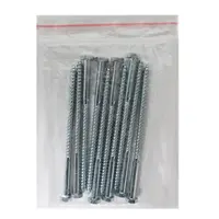 Винт за дърво K&J Fastener с шестостенна глава поцинкован  6x110 мм, SW 10, 10 бр./опак., DIN 571