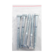 Винт за дърво Valenta с шестостенна глава поцинкован  10x110 мм, SW 17, 5 бр./опак., DIN 571 - product - 007 TGK1535