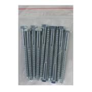 Винт за дърво Valenta с шестостенна глава поцинкован  7x90 мм, SW 12, 10 бр./опак., DIN 571 - product - 007 TGK2309