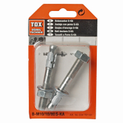 Анкер сегментен Tox с гайка поцинкован със сертификат  М10х80х10 мм, S-KA - product - 007 TOX1217