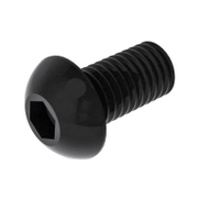 Винт с полуобла глава Vipa за метал, вътрешен шестостен, черен  M8x20 мм, 1.25 мм, 10.9, ISO 7380 - product - 007 VPA2018