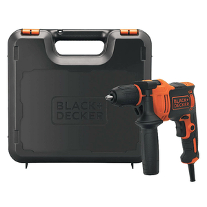 Бормашина Black & Decker ударна с плавно регулиране 710 W, 1.5-13 мм, BEH710K