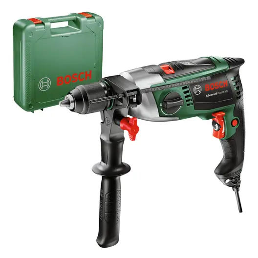 Ударна бормашина Bosch кабелна  900 W, 73 Nm, 50-2850 об./мин, 1.5-13 мм, AdvancedImpact 900