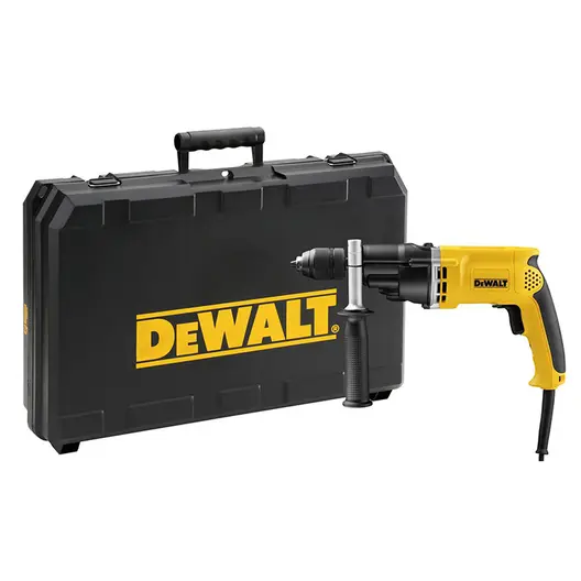Ударна бормашина DeWALT кабелна  950 W, 40 Nm, 0-1250/0-3500 об./мин, 1.5-13 мм, DWD522KS