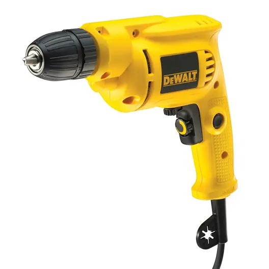 Електрическа бормашина DeWALT  550 W, 7.9 Nm, 0-2800 об./мин, 1-10 мм, DWD014S