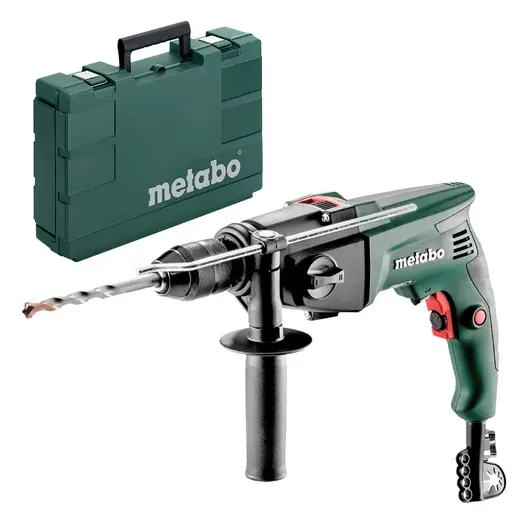 Ударна бормашина Metabo кабелна  760 W, 24 Nm, 0-3200 об./мин, 1.5-13 мм, SBE 760