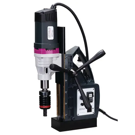 Магнитна бормашина Optimum  2180 W, 100-380 об./мин, 17 kN, OPTIdrill DM 98V