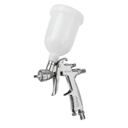 Пистолет за боядисване Auarita пневматичен с горно казанче  0.8 мм, 0.25 л, MP-102 L.V.M.P. - product - 009 ELA 126