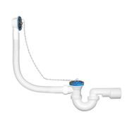 Сифон за вана Nova Plastic с преливник  ф 50x70 мм - product - 010 AKA 245