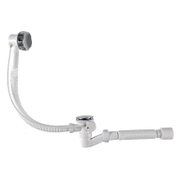 Сифон за вана Nova Plastic с преливник с гъвкава връзка  ф 50x70 мм, 750 мм - product - 010 AKA 247