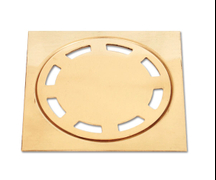 Решетка за подов сифон Agriya месингова  100х100 мм, квадрат, 794 - product - 010 AKA 869