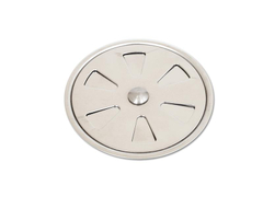 Решетка за подов сифон Agriya метална хромирана затваряща се ф 100 мм, кръг, 795 - product - 010 AKA 885