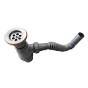 Сифон за мивка Muff Matik PVC гофриран разглобяем  ф 32x80 - product - 010 AKV1303