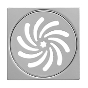 Решетка за подов сифон Antic Kosta INOX  100х100 мм, квадрат, 7250 - product - 010 ANC 419