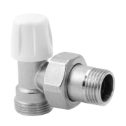 Вентил радиаторен Icma ъглов секретен за Pex-Al-Pex тръби резба М - резба М - product - 010 BRL 472