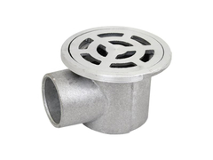 Сифон подов Dragolovi със странично оттичане алуминиев  83 мм, ф 50 мм, кръг - product - 010 DPL 233