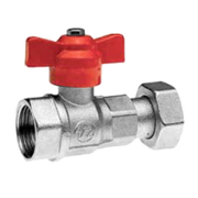 Кран Bianchi сферичен за газ с холендрова гайка 1/2, 5 bar, резба Ж - резба Ж - product - 010 DTR 132