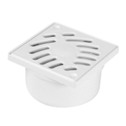 Сифон подов Nicoll с долно оттичане пластмасов с воден затвор 100х100 мм, ф 50 мм, квадрат, Docia - product - 010 EKS 928