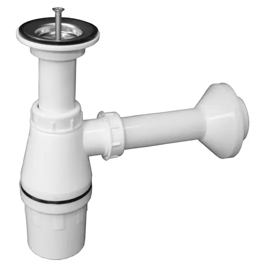 Сифон за мивка Emko PVC с твърда връзка  ф 40x62 мм