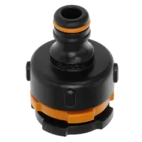 Съединител на маркучи Fiskars бърза връзка М - чешма  1/2" - 1", Multi