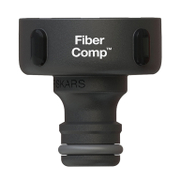 Съединител на маркучи Fiskars бърза връзка М - резба Ж за спирателен кран 1, FiberComp - product - 010 FSK1291