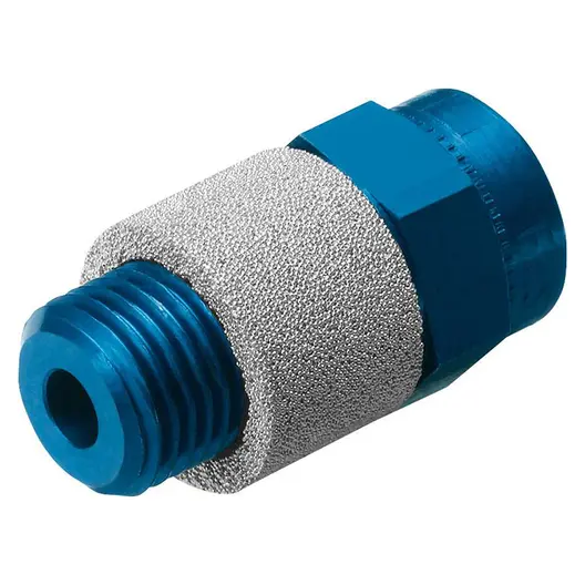 Дросел-шумозаглушител Festo за пневматична система  0-10 bar, G 3/8", GRE-3/8