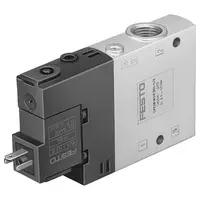 Разпределител на въздух Festo електромагнитен  2.5-10 bar, 1/4", 1300 л/мин, 24 DC V, CPE18-M1H-3GL-1/4