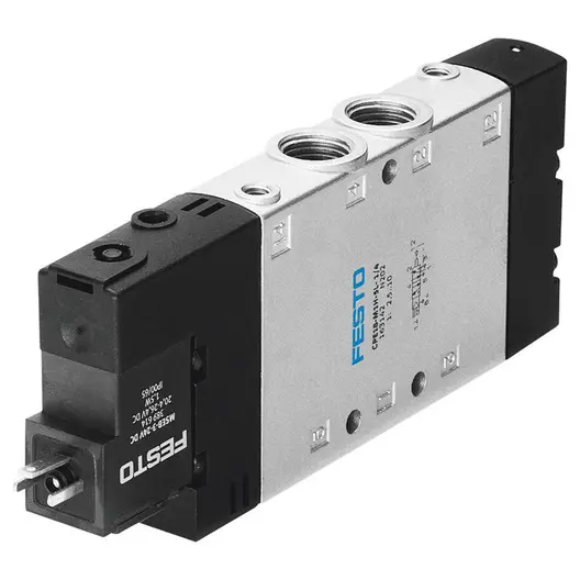 Разпределител на въздух Festo електромагнитен  2.5-10 bar, 1/4", 1500 л/мин, 24 DC V, CPE18-M1H-5L-1/4