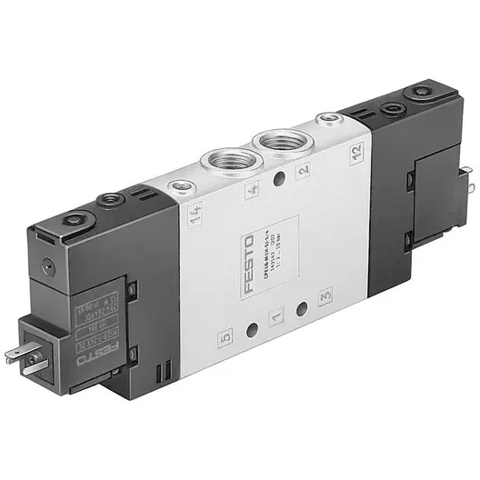 Разпределител на въздух Festo електромагнитен  2-10 bar, 1/4", 1500 л/мин, 24 DC V, CPE18-M1H-5J-1/4