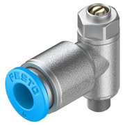 Дросел-обратен клапан Festo възвратен обратен въздух  0.2-10 bar, 6 мм, GRLA-M5-QS-6-D - product - 010 FSL 147