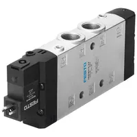 Разпределител на въздух Festo електромагнитен  2.5-10 bar, 3/8", 2900 л/мин, 24 DC V, CPE24-M1H-5L-3/8
