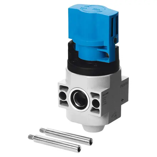 Разпределител на въздух Festo с ръчно включване  0-16 bar, 3/8", HE-D-MAXI