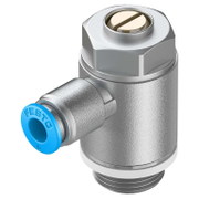 Дросел-обратен клапан Festo възвратен отработен въздух  0.2-10 bar, 6 мм, GRLA-3/8-QS-6-D - product - 010 FSL 154