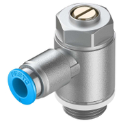 Дросел-обратен клапан Festo възвратен отработен въздух  0.2-10 bar, 8 мм, GRLA-3/8-QS-8-D - product - 010 FSL 155