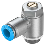 Дросел-обратен клапан Festo възвратен отработен въздух  0.2-10 bar, 10 мм, GRLA-3/8-QS-10-D - product - 010 FSL 156