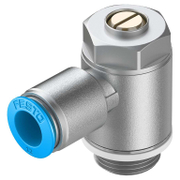 Дросел-обратен клапан Festo възвратен отработен въздух  0.2-10 bar, 12 мм, GRLA-1/2-QS-12-D - product - 010 FSL 157