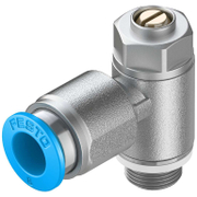 Дросел-обратен клапан Festo възвратен отработен въздух  0.2-10 bar, 8 мм, GRLA-1/8-QS-8-D - product - 010 FSL 150