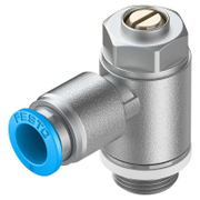 Дросел-обратен клапан Festo възвратен отработен въздух  0.2-10 bar, 8 мм, GRLA-1/4-QS-8-D - product - 010 FSL 152