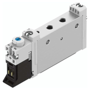 Разпределител на въздух Festo електромагнитен  2.5-8 bar, M5, 220 л/мин, 24 DC V, VUVG-L10-M52-RT-M5-1P3 - product - 010 FSL 176