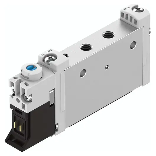 Разпределител на въздух Festo електромагнитен  2.5-8 bar, M5, 220 л/мин, 24 DC V, VUVG-L10-M52-RT-M5-1P3