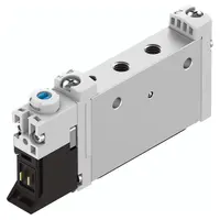 Разпределител на въздух Festo електромагнитен  -0.9-8 bar, M5, 220 л/мин, 24 DC V, VUVG-L10-M52-RZT-M5-1P3