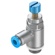 Дросел-обратен клапан Festo възвратен отработен въздух  0.2-10 bar, 8 мм, GRLA-1/4-QS-8-RS-D - product - 010 FSL 172