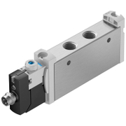 Разпределител на въздух Festo електромагнитен  2.5-8 bar, 1/8, 680-730 л/мин, 24 DC V, VUVG-L14-M52-AT-G18-1R8L - product - 010 FSL 185