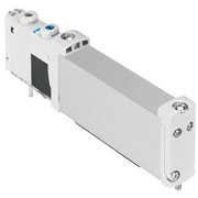 Разпределител на въздух Festo електромагнитен  1.5-10 bar, F фланец/свързващ панел, 490 л/мин, 24 DC V, VUVG-B14-T32C-AZT-F-1T1L - product - 010 FSL 182